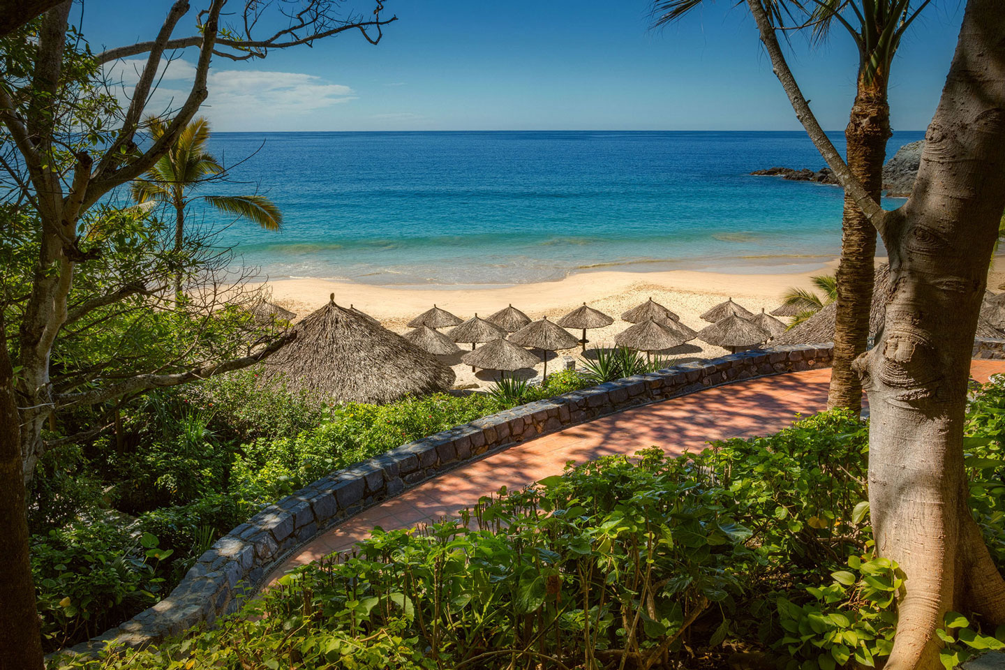 Nature walk at Hotel Las Brisas Ixtapa