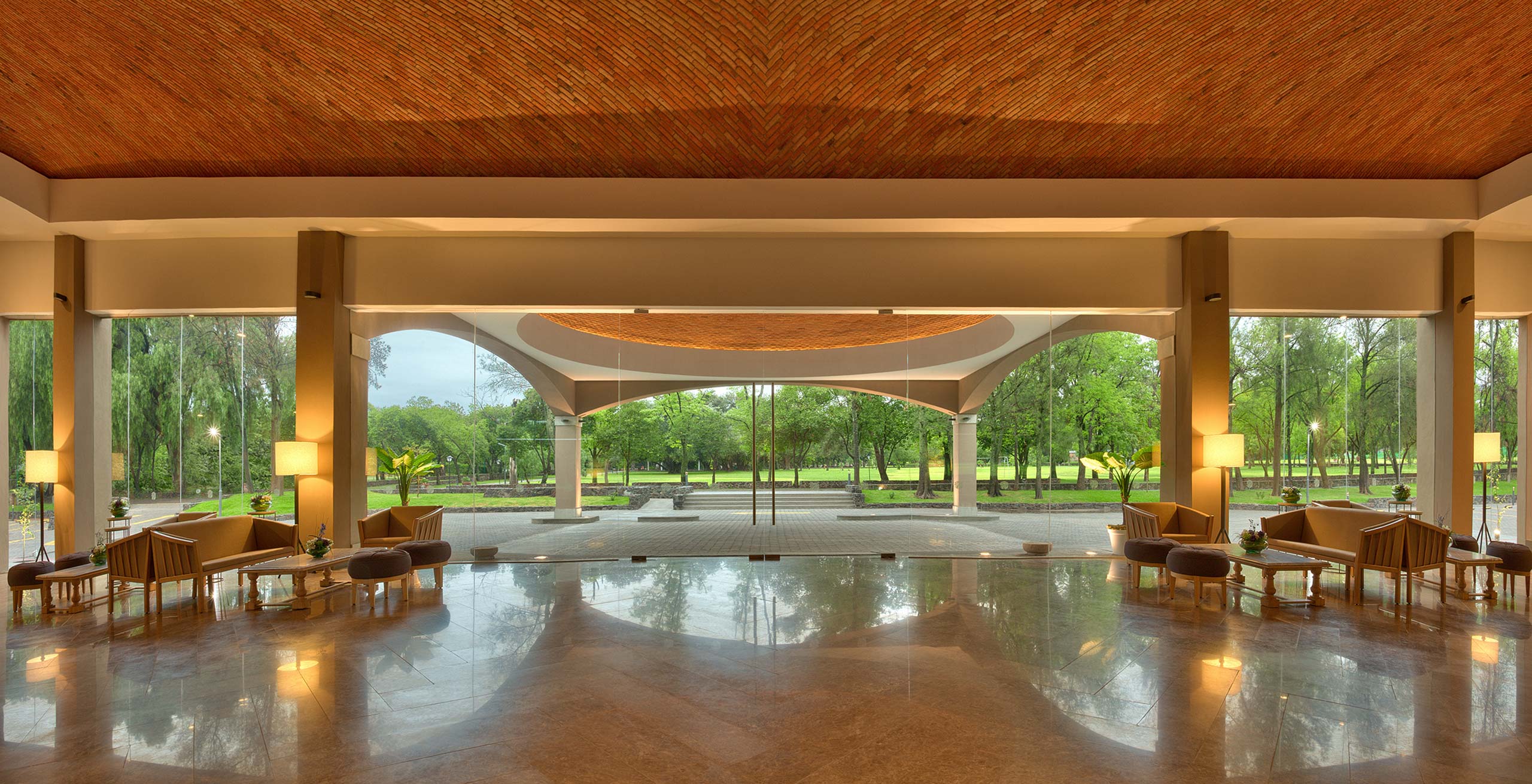 conference entrance in Hotel Hacienda Jurica by Brisas Queretaro