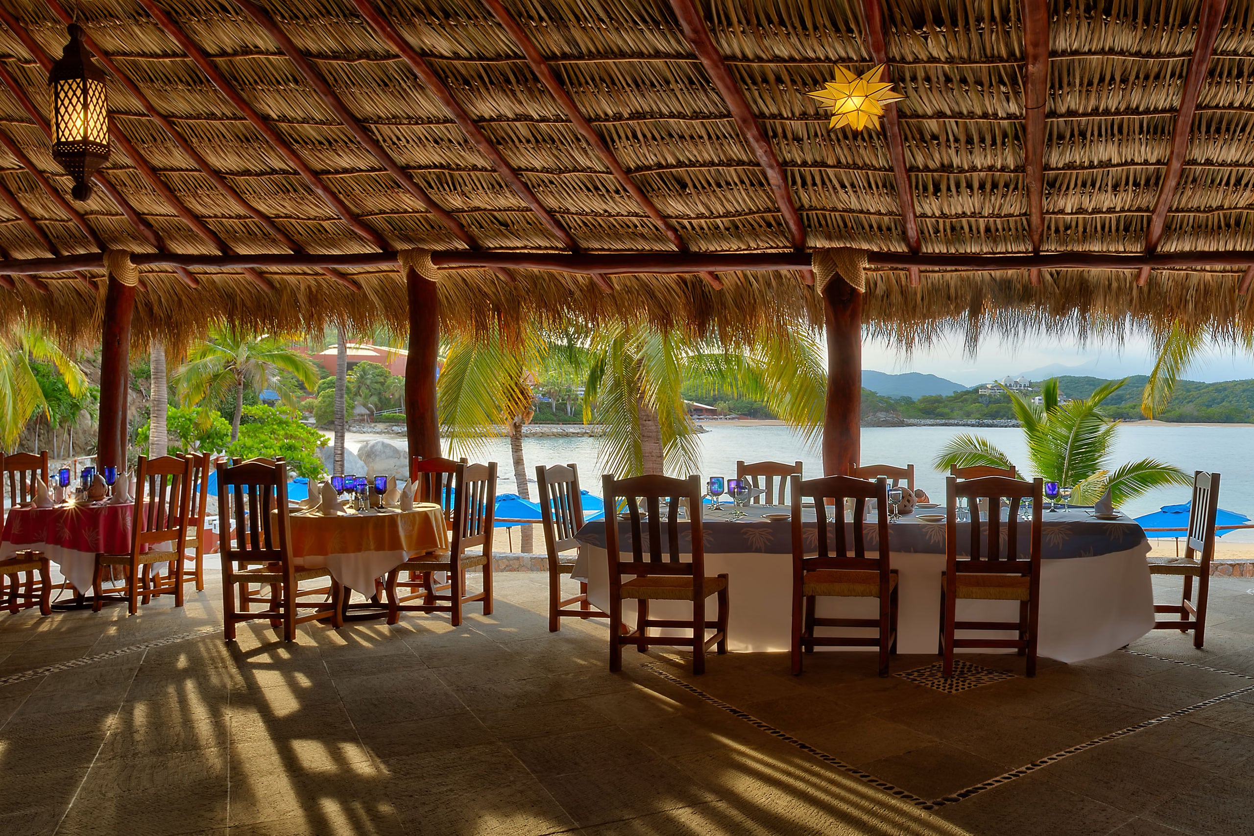 Restaurant at Hotel Las Brisas Huatulco