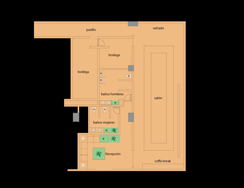 Blueprints of Salon